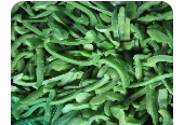 IQF GREEN PEPPER STRIPS冻蒸煮青椒丝