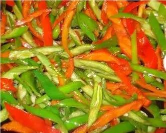 冻蒸煮青红椒丝 IQF GREEN&RED PEPPER SLICED