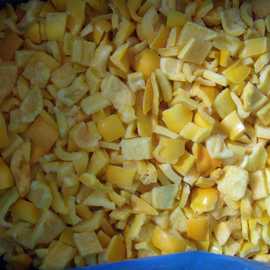冻蒸煮黄椒丁frozen YELLOW PEPPER DICES