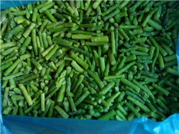 冻蒸煮芦笋条 IQF BLANCHED GREEN ASPARAGUS