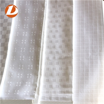 polyester   sateen white棉涤漂白布